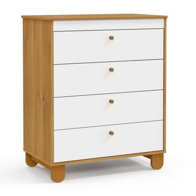Cmoda Zupi blanca caramelo