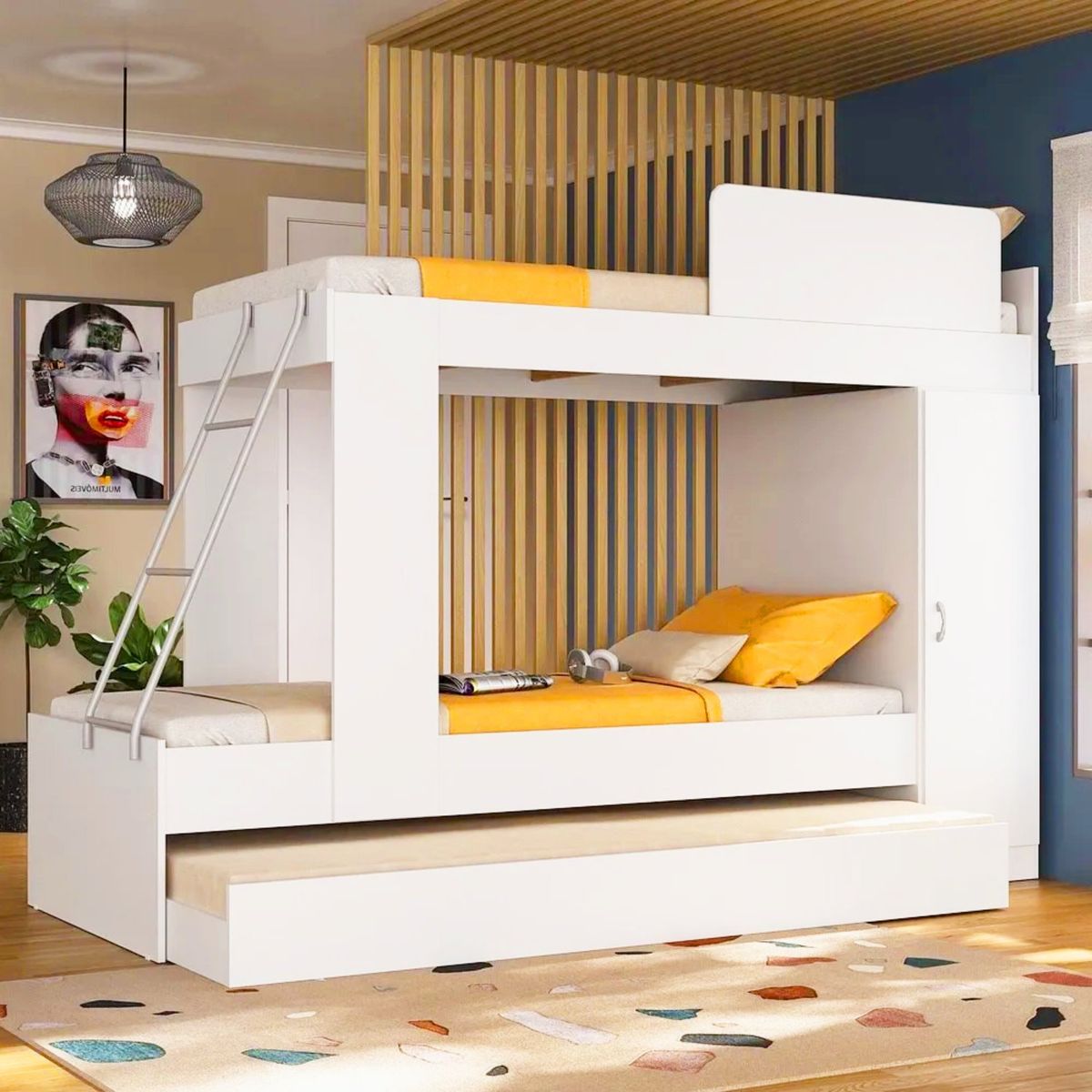 KIDSCOOL - Camarote Essencial blanco