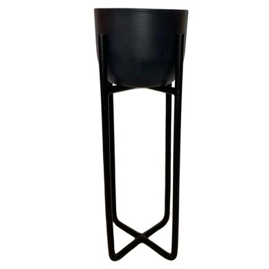 Macetero con Pedestal Metal 10x30 cm S