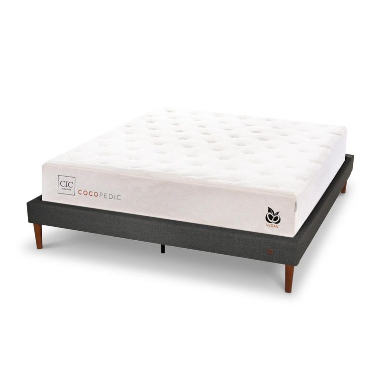 Cama 2 plazas Europea Cocopedic Negro