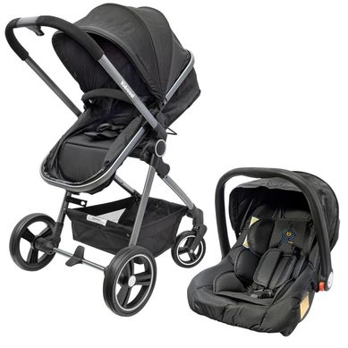 Coche cuna City travel negro