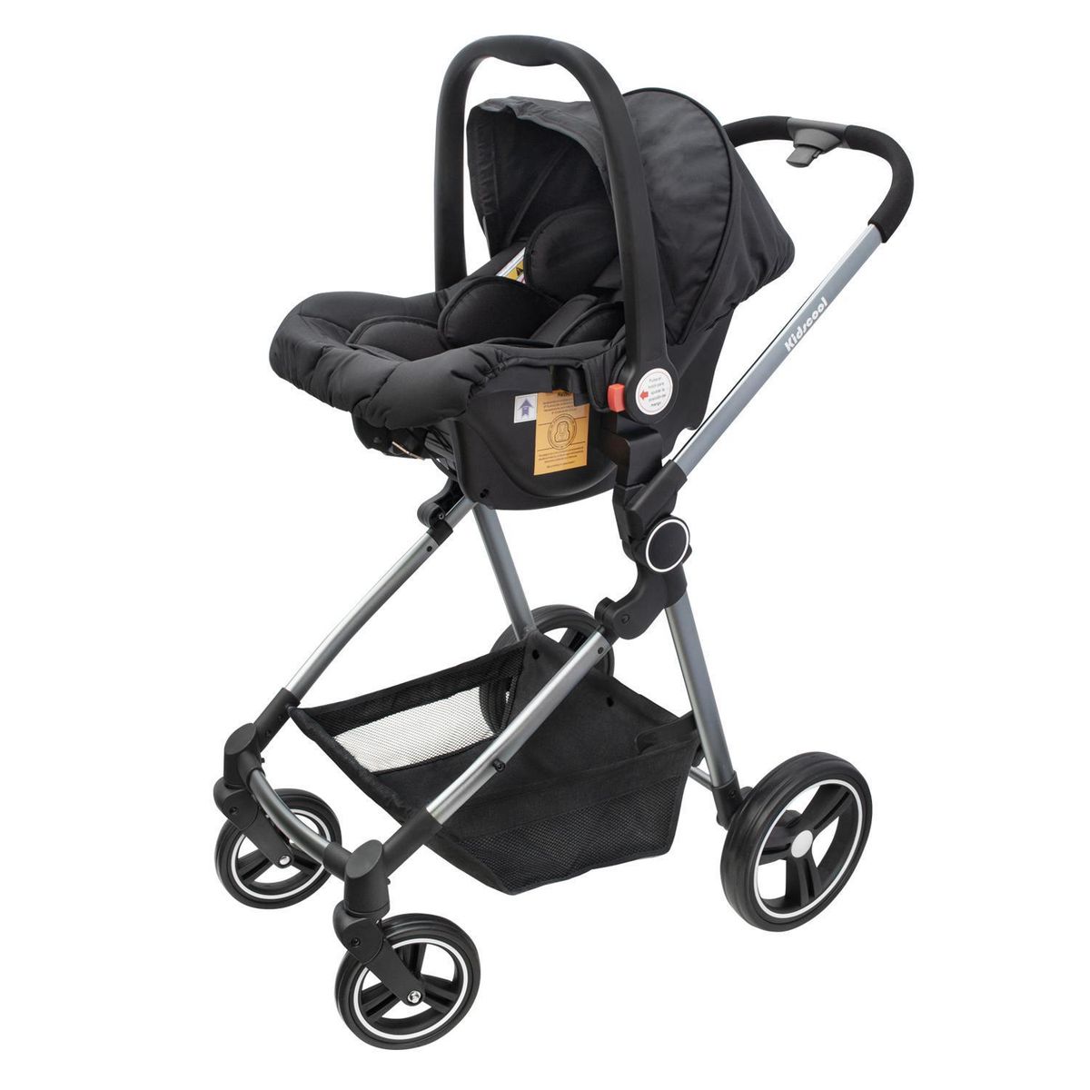 KIDSCOOL - Coche cuna City travel negro