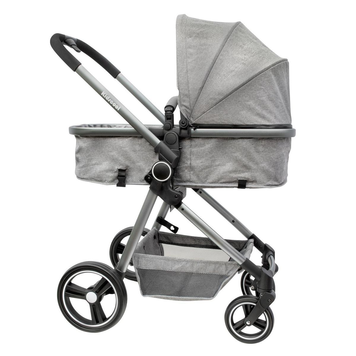 KIDSCOOL - Coche cuna City compact gris