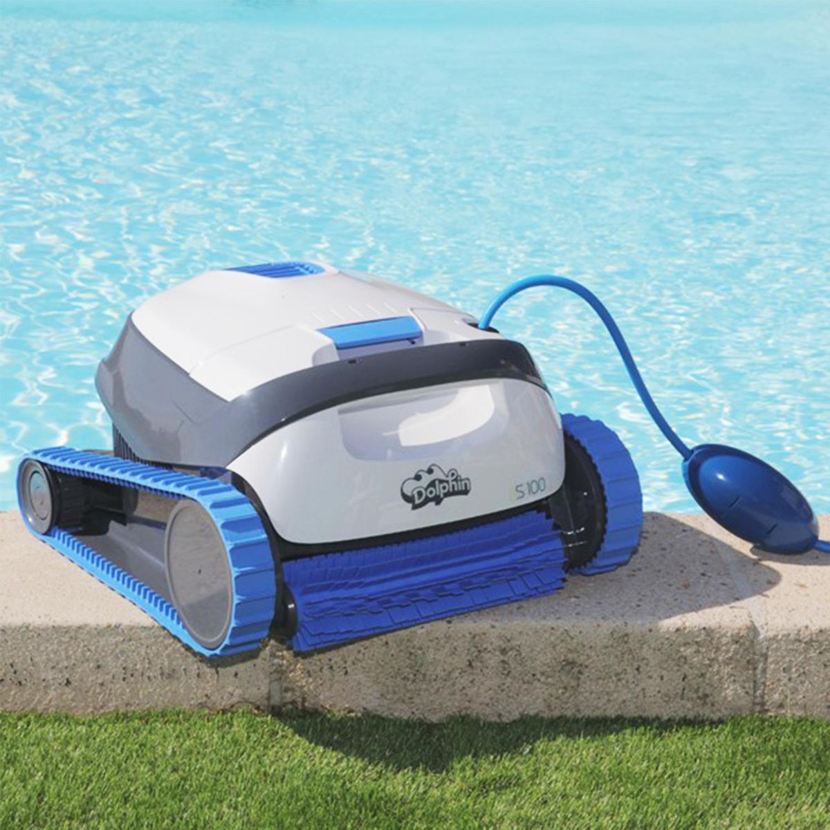 MAYTRONICS - Robot limpiafondo profesional dolphin S100 piscina hasta 10m