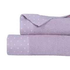 MASHINI - Toa lla 2 Playa V erano 450 gr Algodón 70x140 cm Lila
