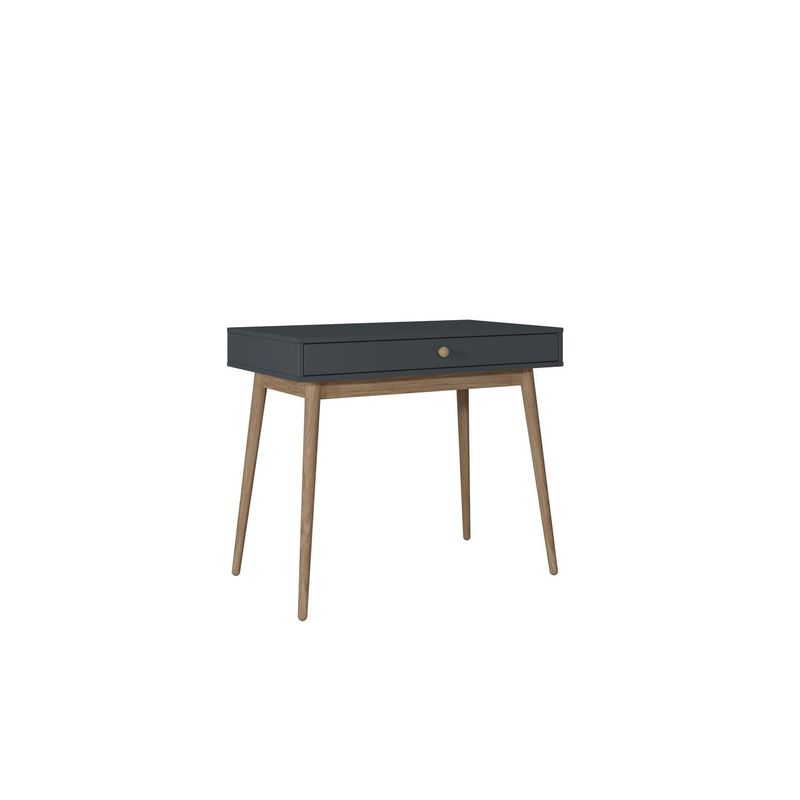 AR DESIGN - Escritorio Estocolmo 90x77x53 cm Negro