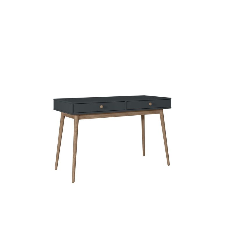 AR DESIGN - Escritorio Estocolmo 120x77x53 cm Negro