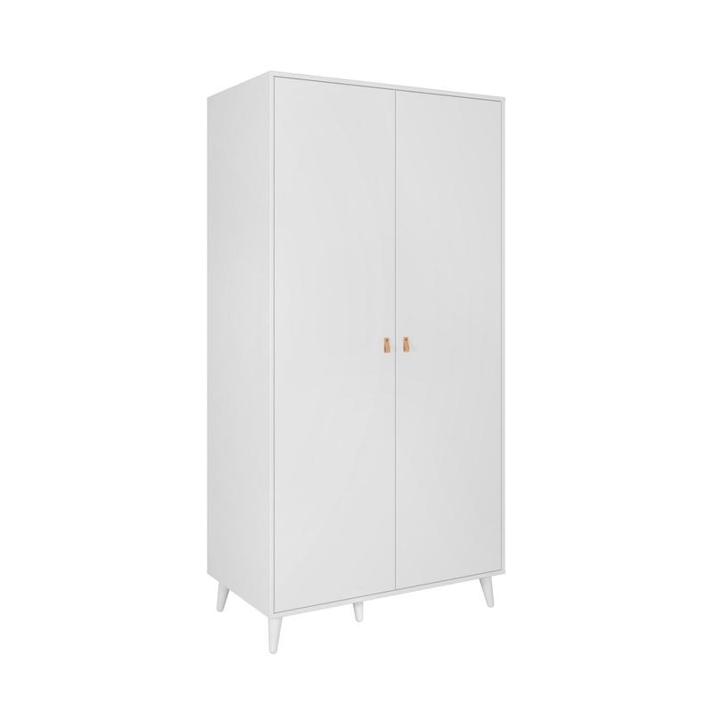 AR DESIGN - Clóset 2 Puerta(s) 4 Repisa(s) 102xx59 cm Blanco