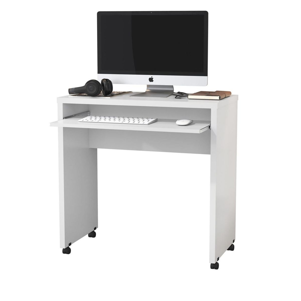 BE DESIGN - Escritorio con ruedas Be blanco