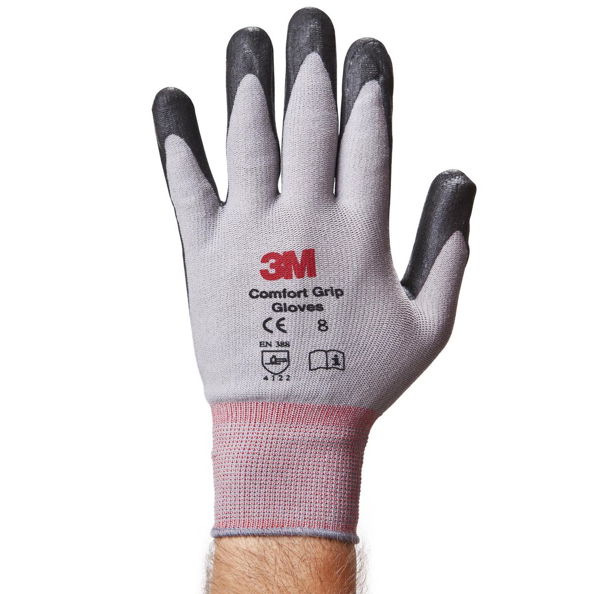 3M - Guantes 3M Comfort Grip M Gris