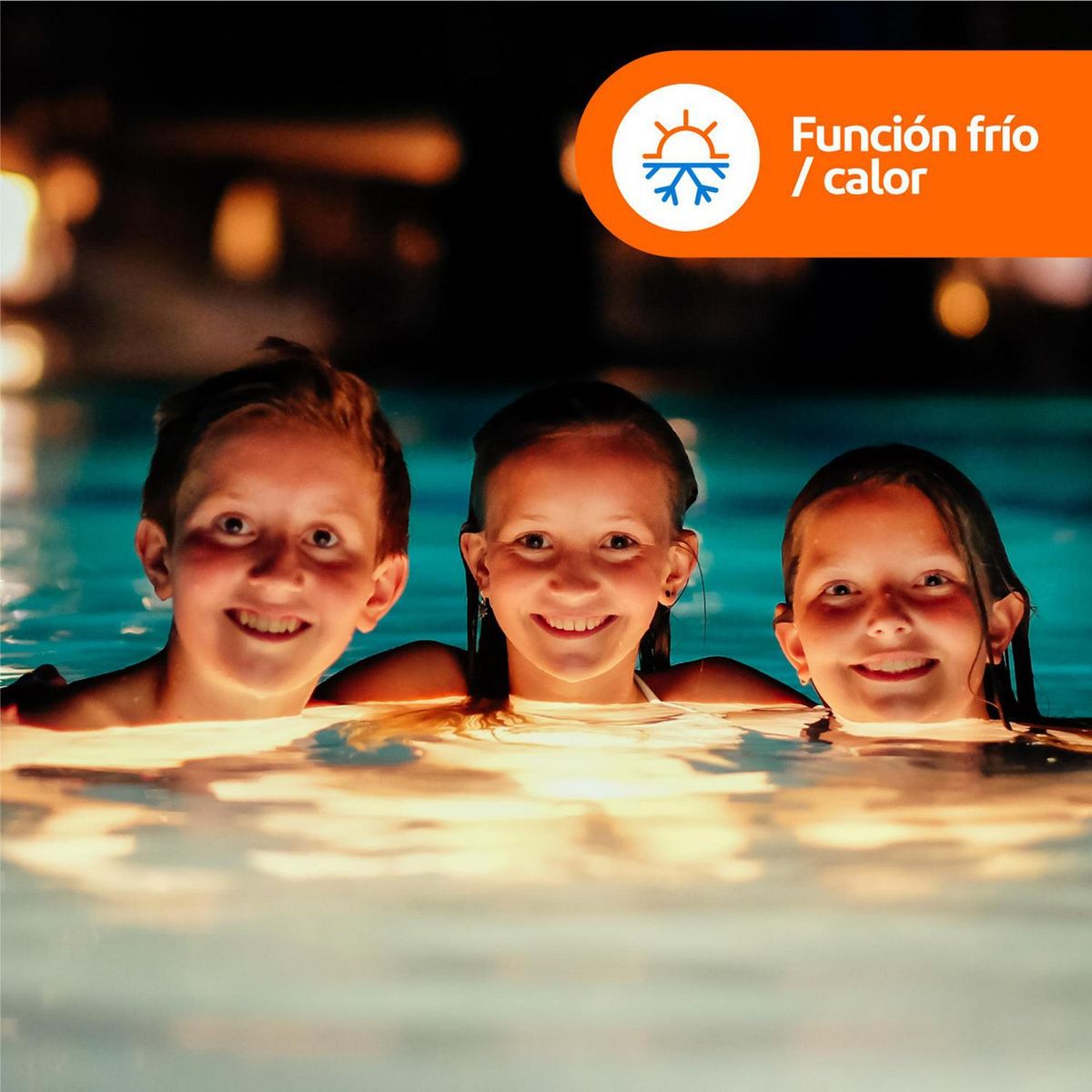 RHEEM - Bomba de calor piscina 40m3 crosswind 40i