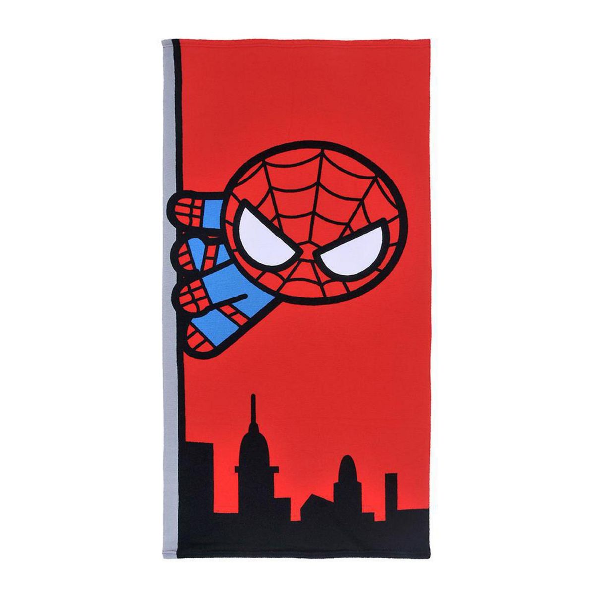 DISNEY - Toalla Playa con Bolso 250 gr Poliéster 70x140 cm Spiderman