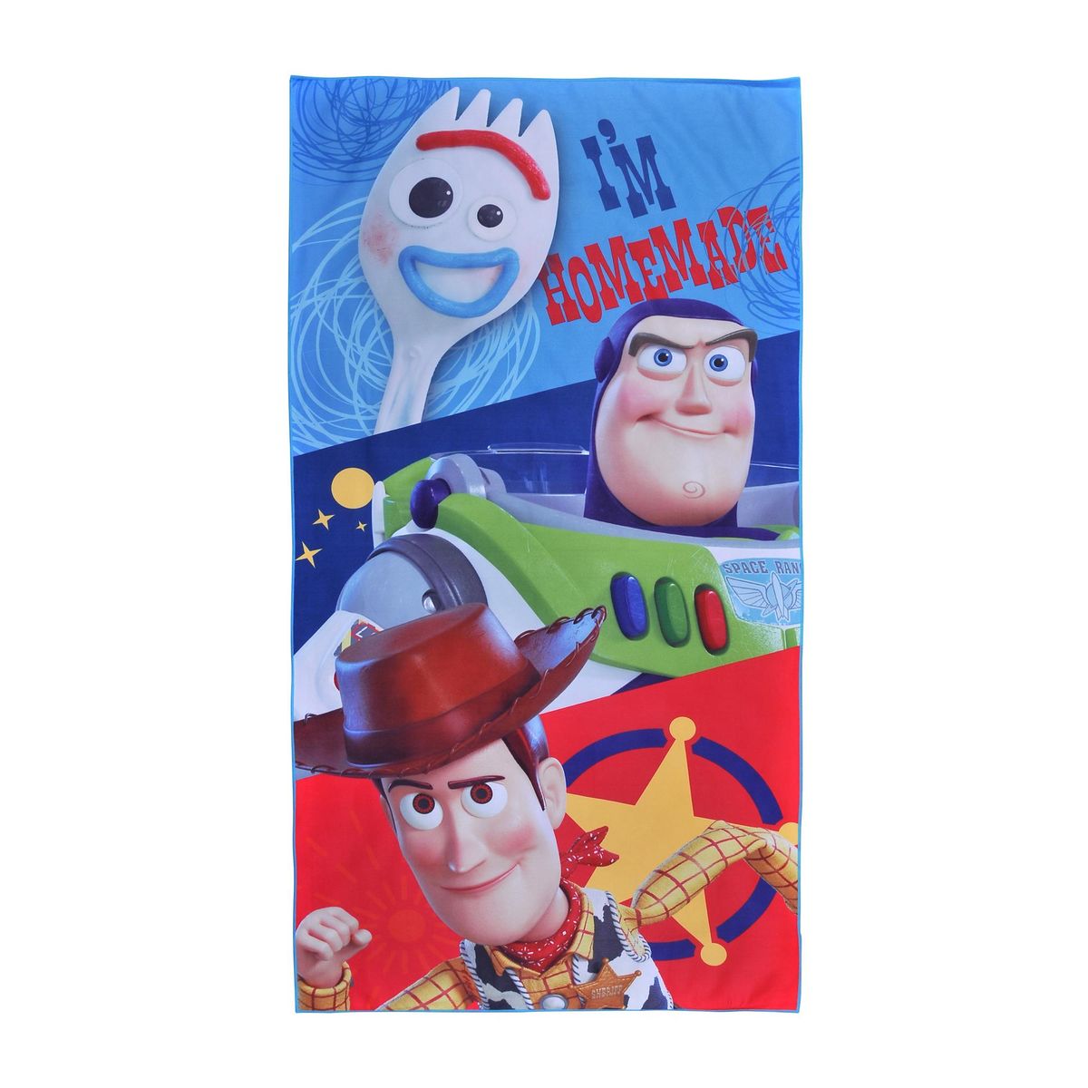 DISNEY - Toalla Playa Verano 250 gr Poliéster 70x140 cm Toy Story 4
