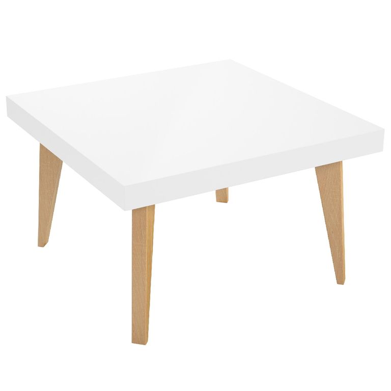 BE DESIGN Mesa centro Nordic 600 FK510 blanco