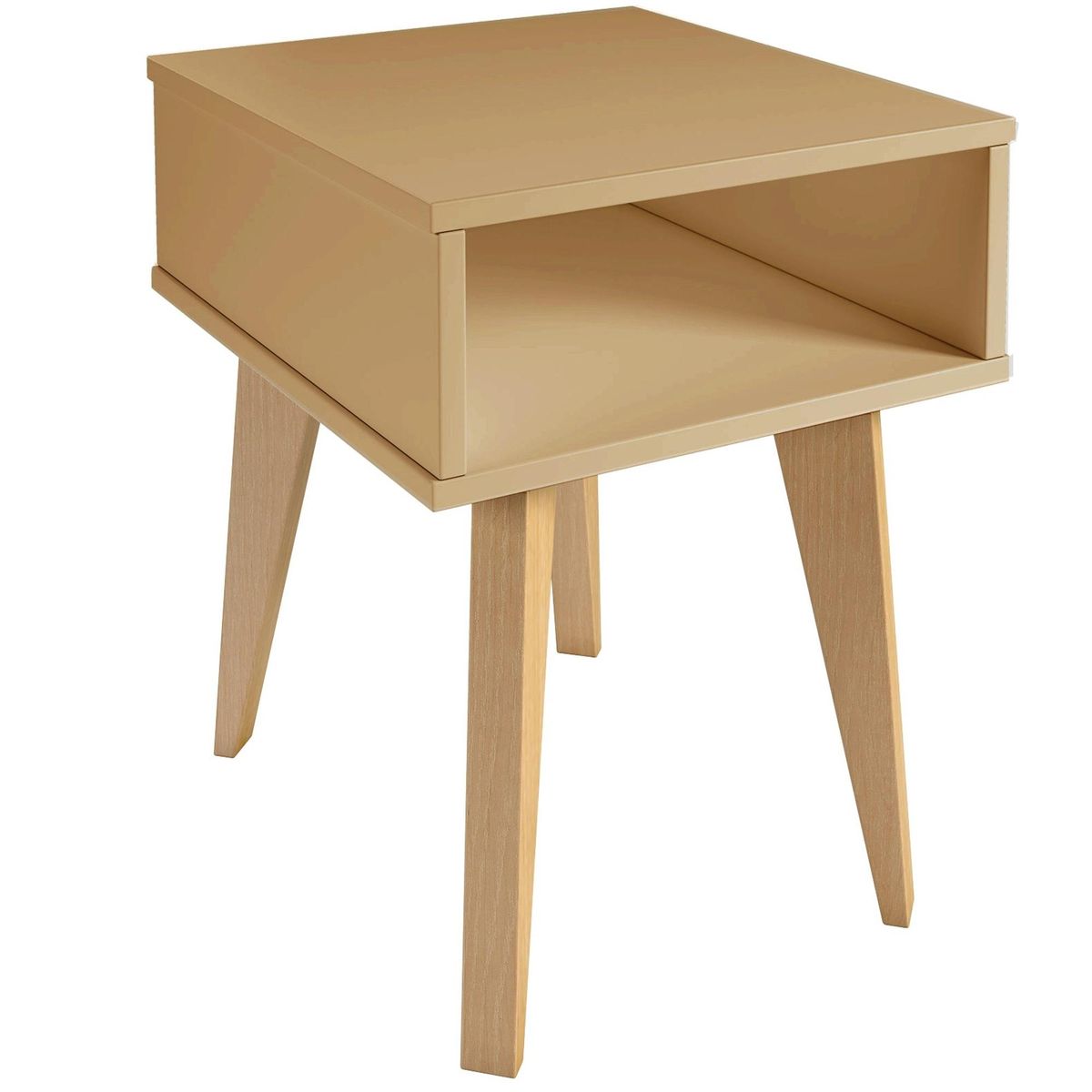 BE DESIGN - Velador Azaleia 35,8x46,5x40 cm Madera