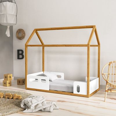 Imagen 2 del producto Cama casita LIV blanca caramelo