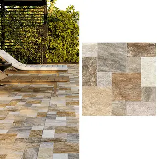 EMBRAMACO - Cerámica 60x60 cm Carajas Multicolor 2.58 m2