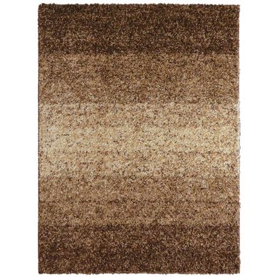 Alfombra Shaggy D4 170x230 Chocolate.