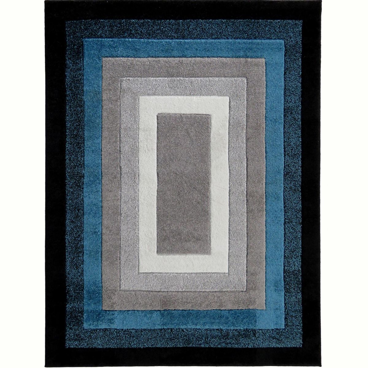 IDETEX - Alfombra Frise Carved Florida 133x180 cm Polipropileno Diseños