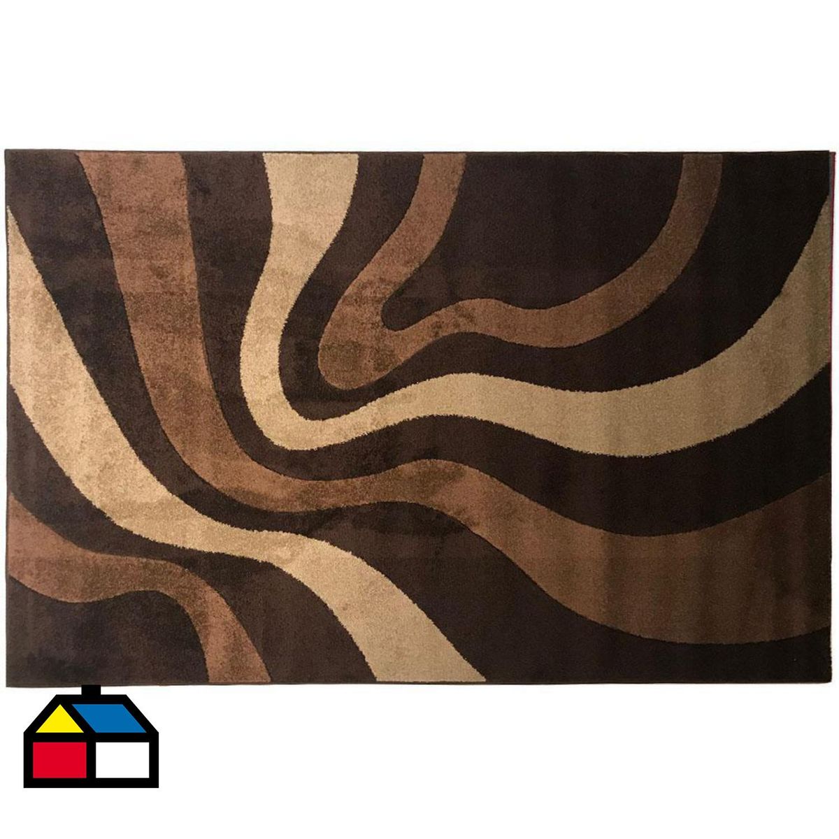 IDETEX - Alfombra Frise Carved 133x180 cm Polipropileno Diseños