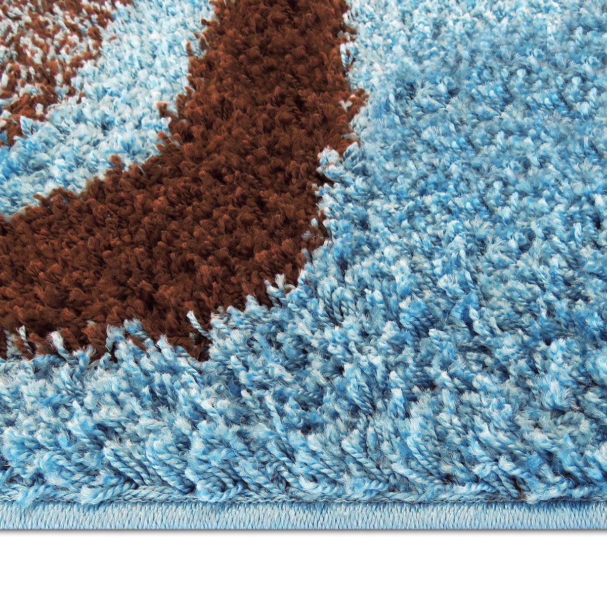 IDETEX - Alfombra Shaggy D1 133x180 cm Polipropileno Diseños