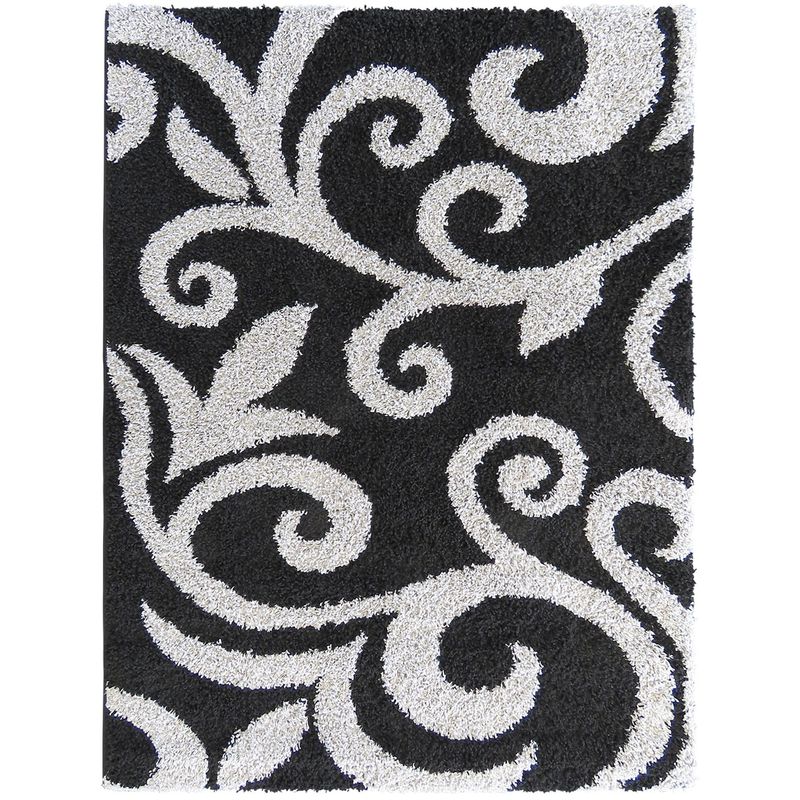 IDETEX - Alfombra Shaggy D5 133x180 cm Polipropileno Diseños