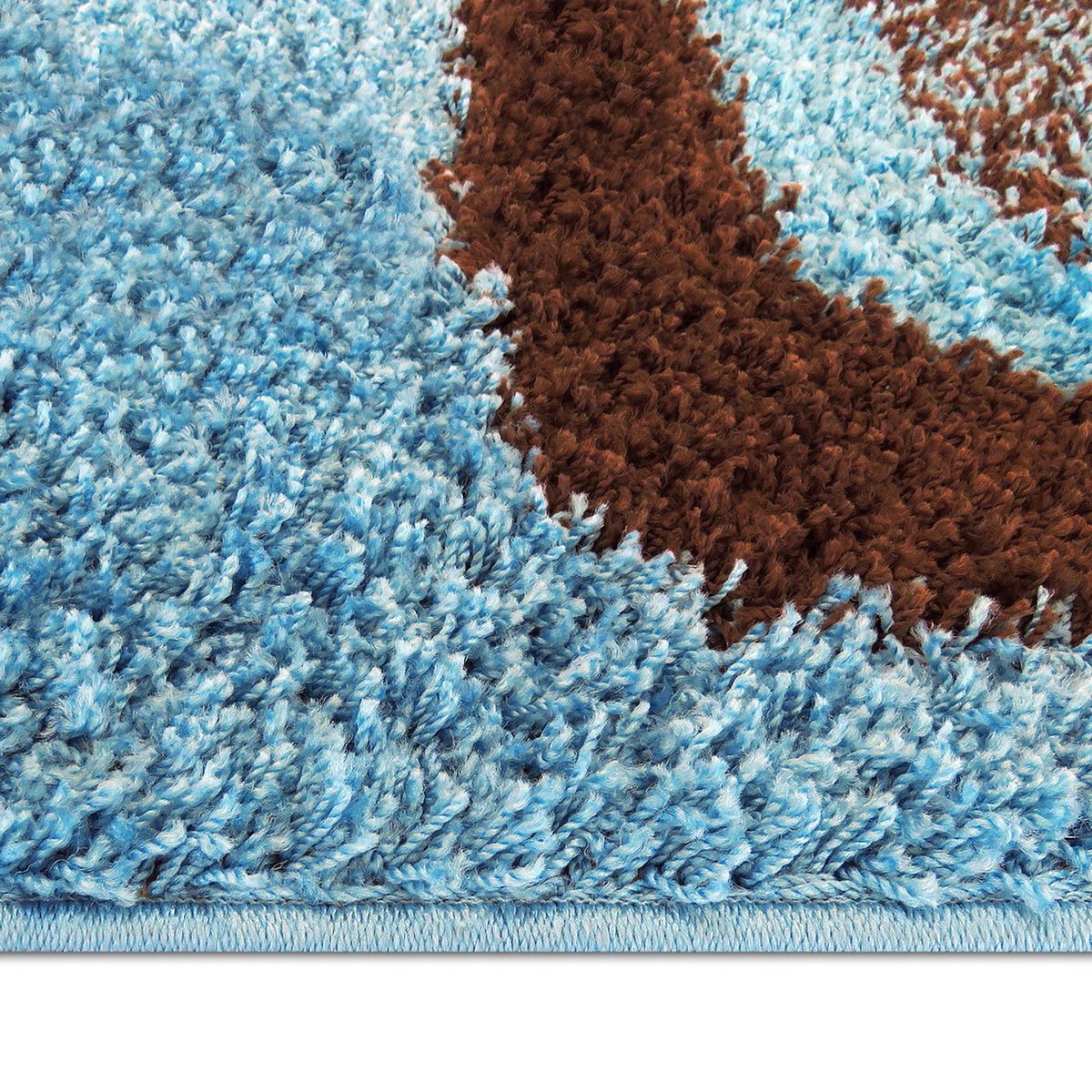 IDETEX - Alfombra Shaggy D5 133x180 cm Polipropileno Diseños