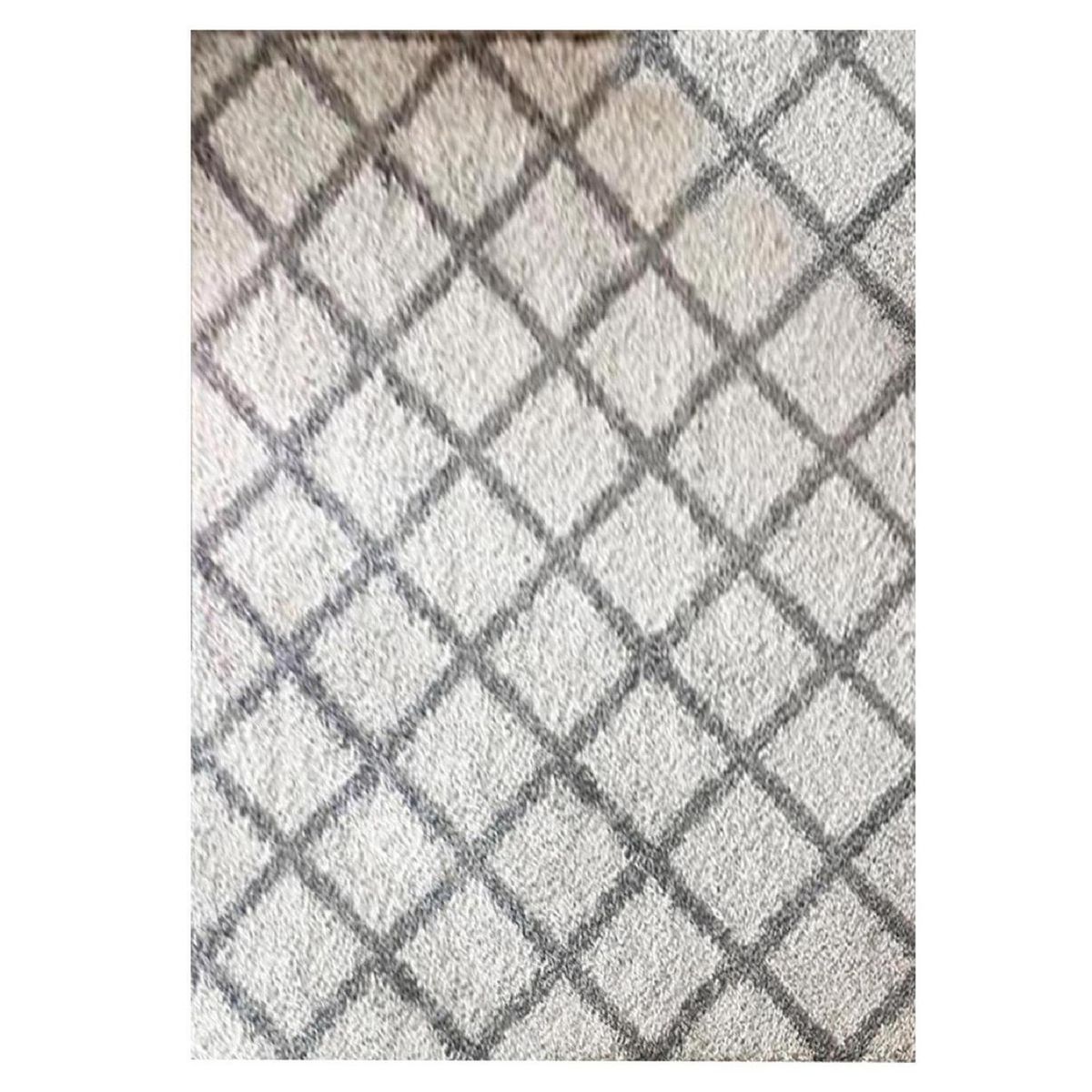 IDETEX - Alfombra Shaggy D9 150x200 Marengo