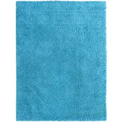 IDETEX - Alfombra Shaggy Lisa 133x180 Turquesa