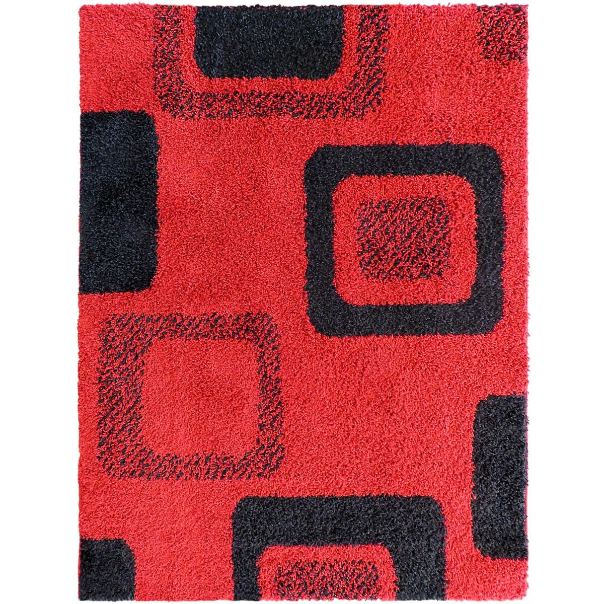 IDETEX - Alfombra Shaggy D1 133x180 cm Polipropileno Diseños