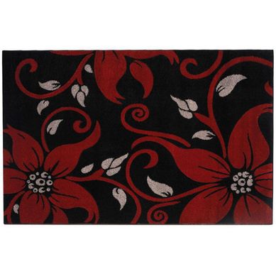 Alfombra Frize Carved D1 133x180 Negro