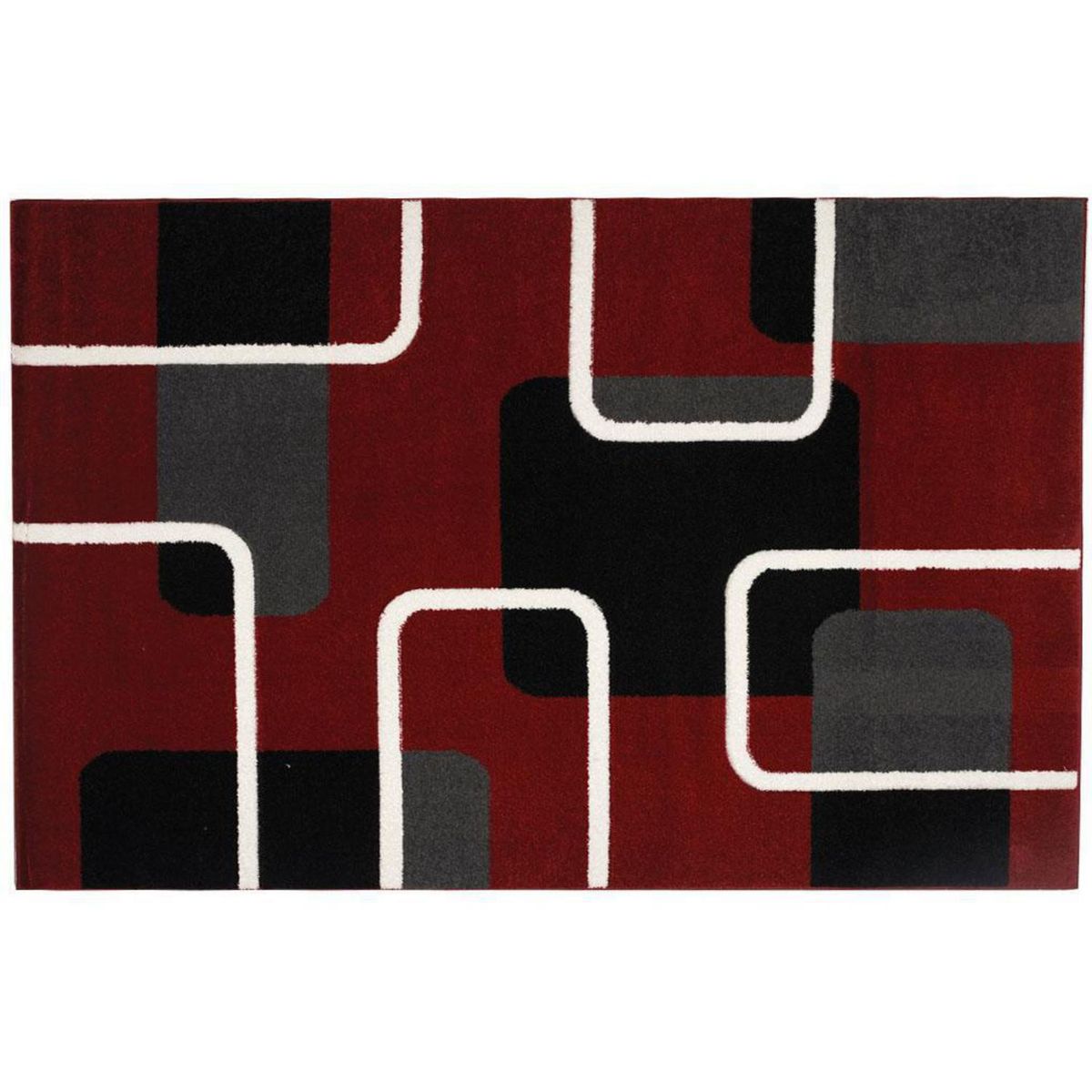 IDETEX - Alfombra Frise Carved 170x230 cm Polipropileno Diseños