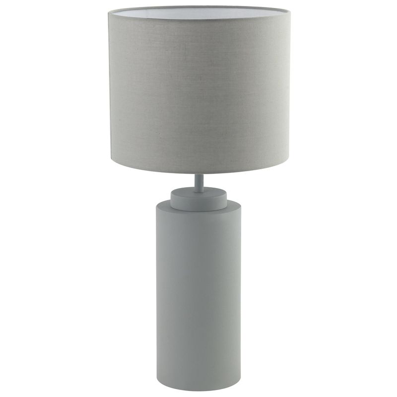 CONCEPT - Lámpara Mesa TL-2022 Gris/Plata 26.5x54 cm