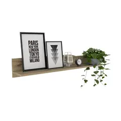 TUHOME - Repisa Obregón Melamina 1 Nivel(es) 120x20x16.8 cm Duna