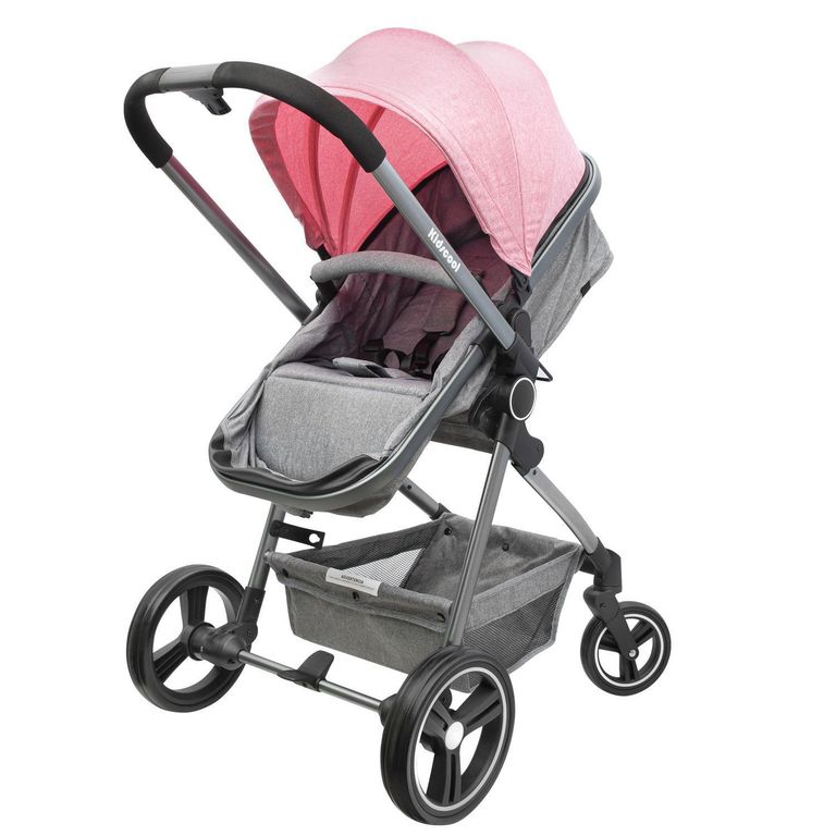 KIDSCOOL Coche Cuna City Compacto Rosa