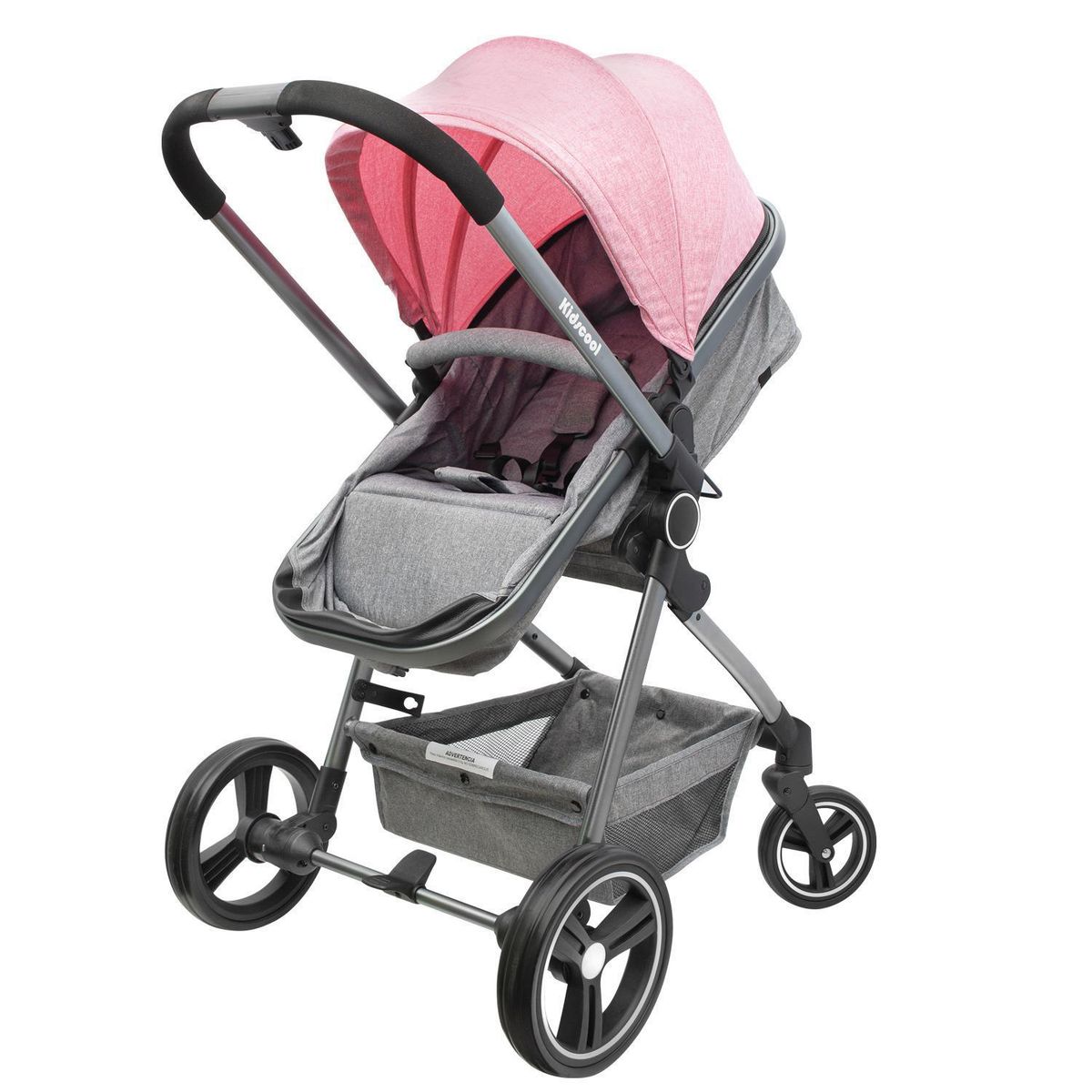 KIDSCOOL - Coche Cuna City Compacto Rosa