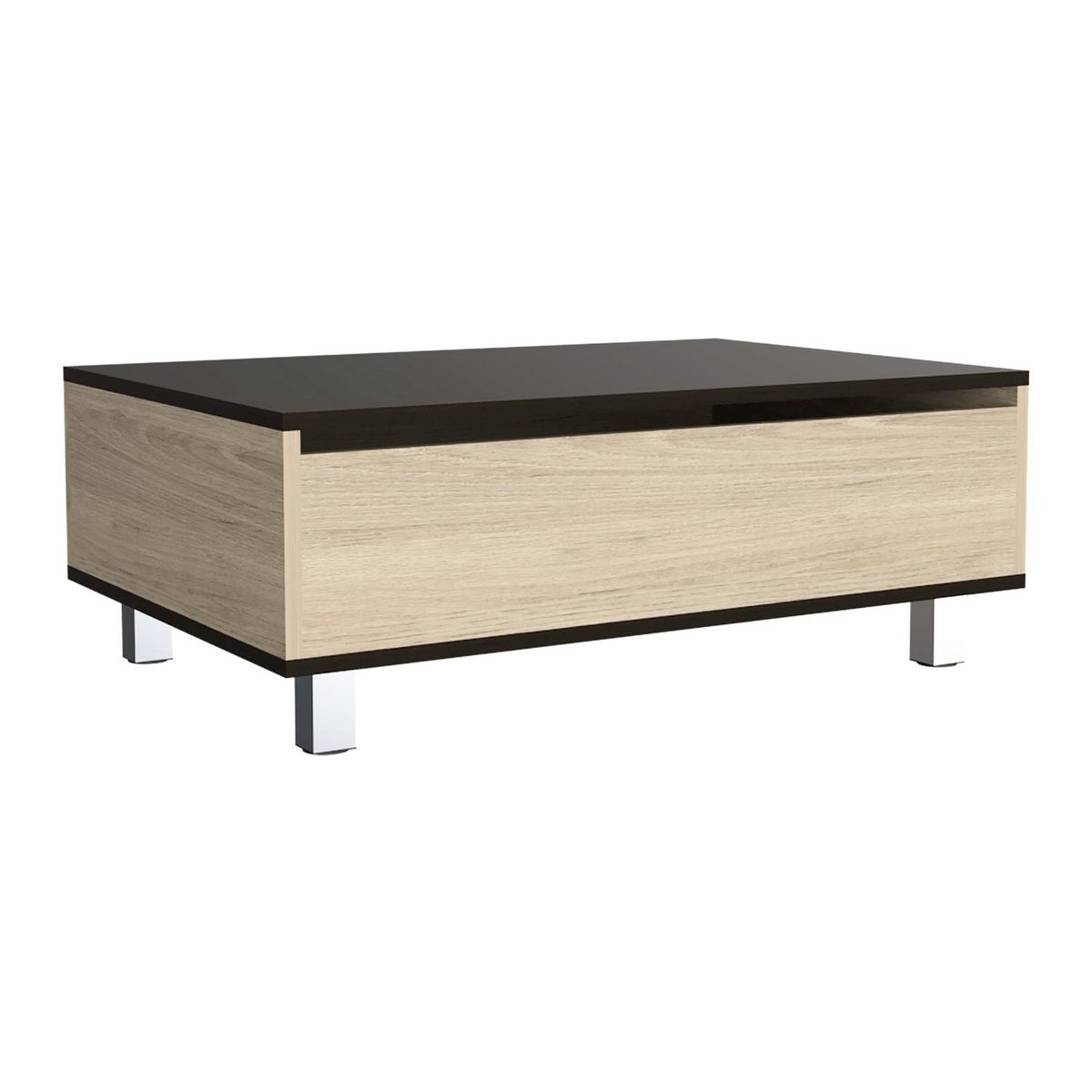 TUHOME - Mesa funcional rovere - wengue