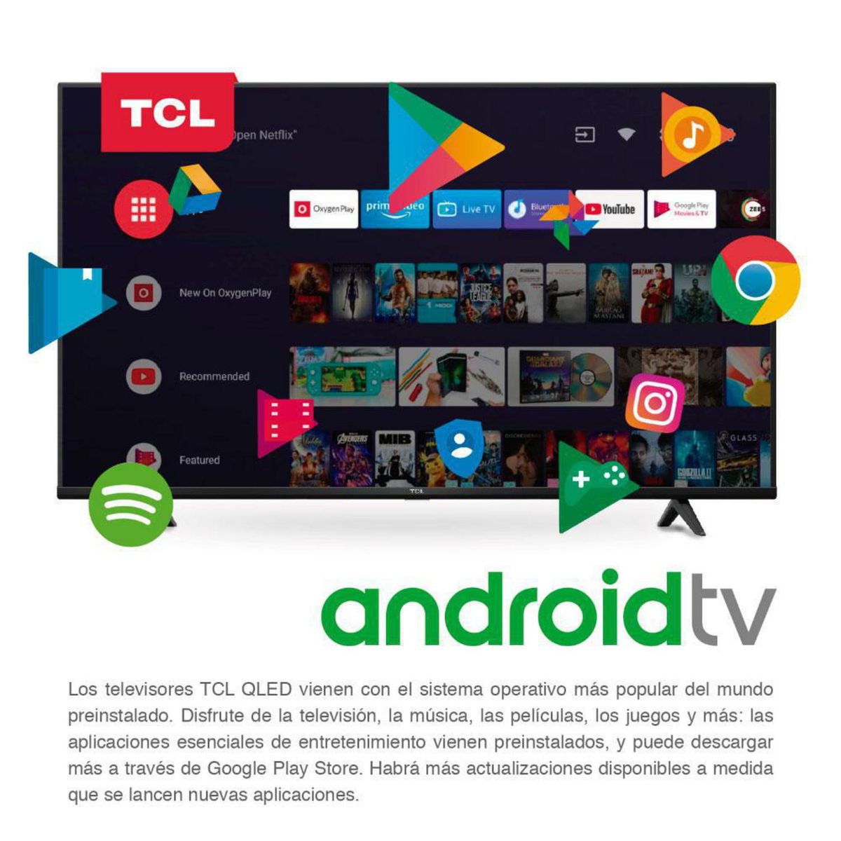TCL - Smart TV LED 50 " 4K Ultra HD 50P615