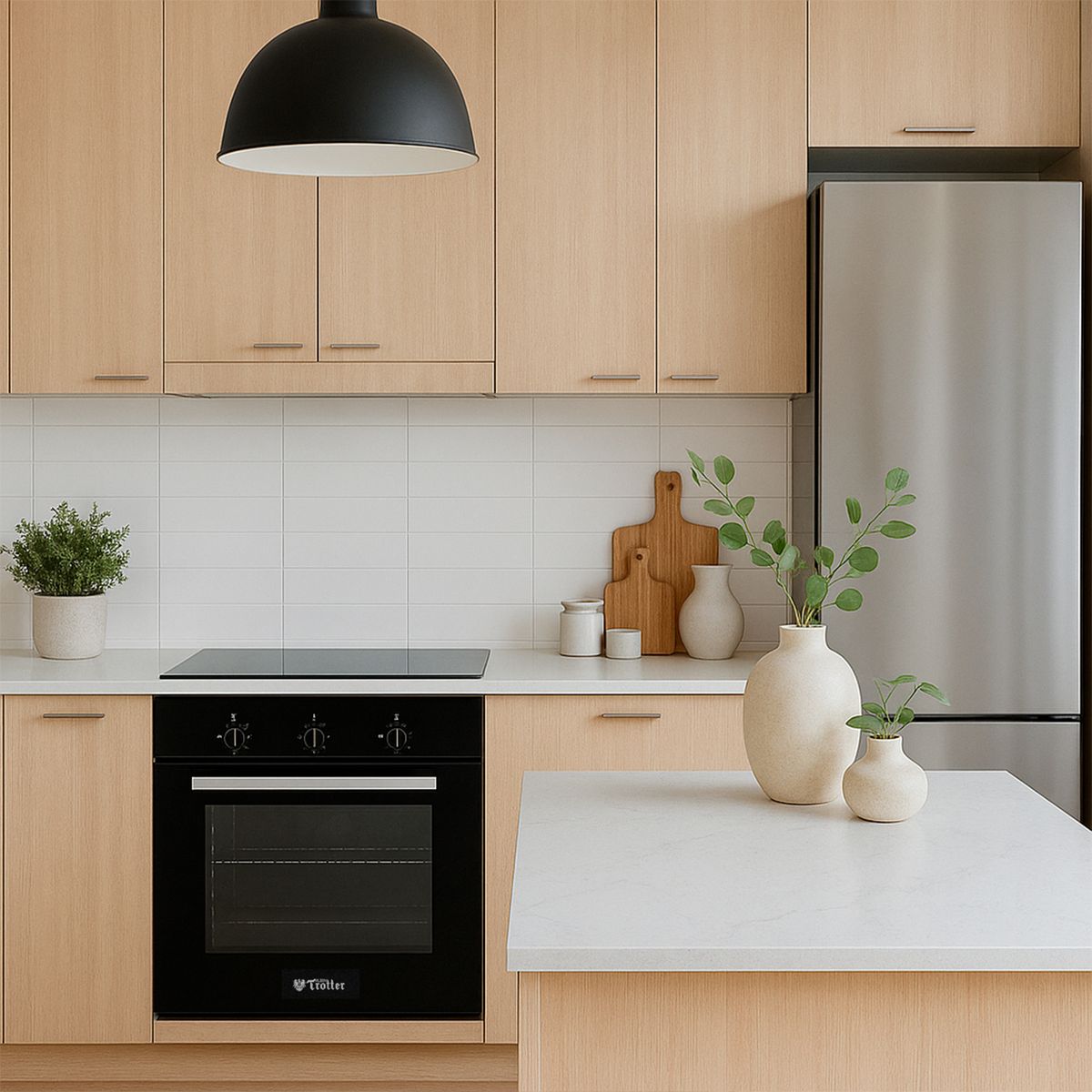 ALBIN TROTTER - Horno Eléctrico Empotrado 60 Litros AT-XN E KURZ