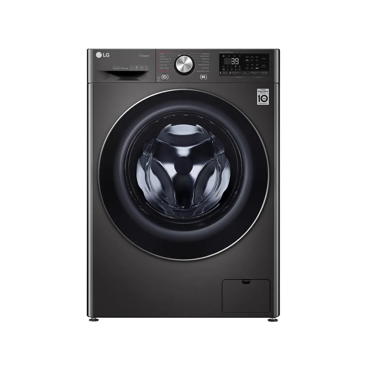 LG - Lavadora Secadora 14/8 kg Negro WD14BVC2S6