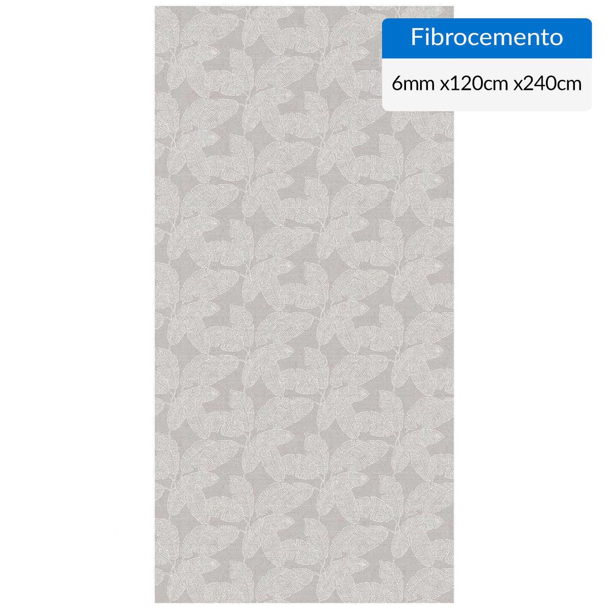 PIZARREÑO CEDRAL - Set 3 Fibrocemento Simplísima 6 mm 120x240 cm Print Arena