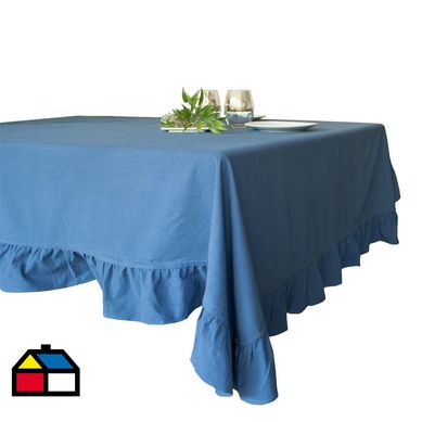 Mantel Rectangular 160x230 cm Vuelos Azul