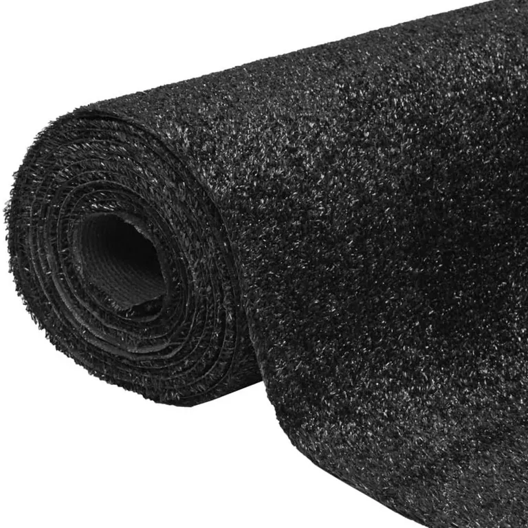 Pasto Sintético Negro 10 mm 4x3 metros