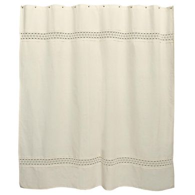 Cortina de bao algodn boho 180x180 cm