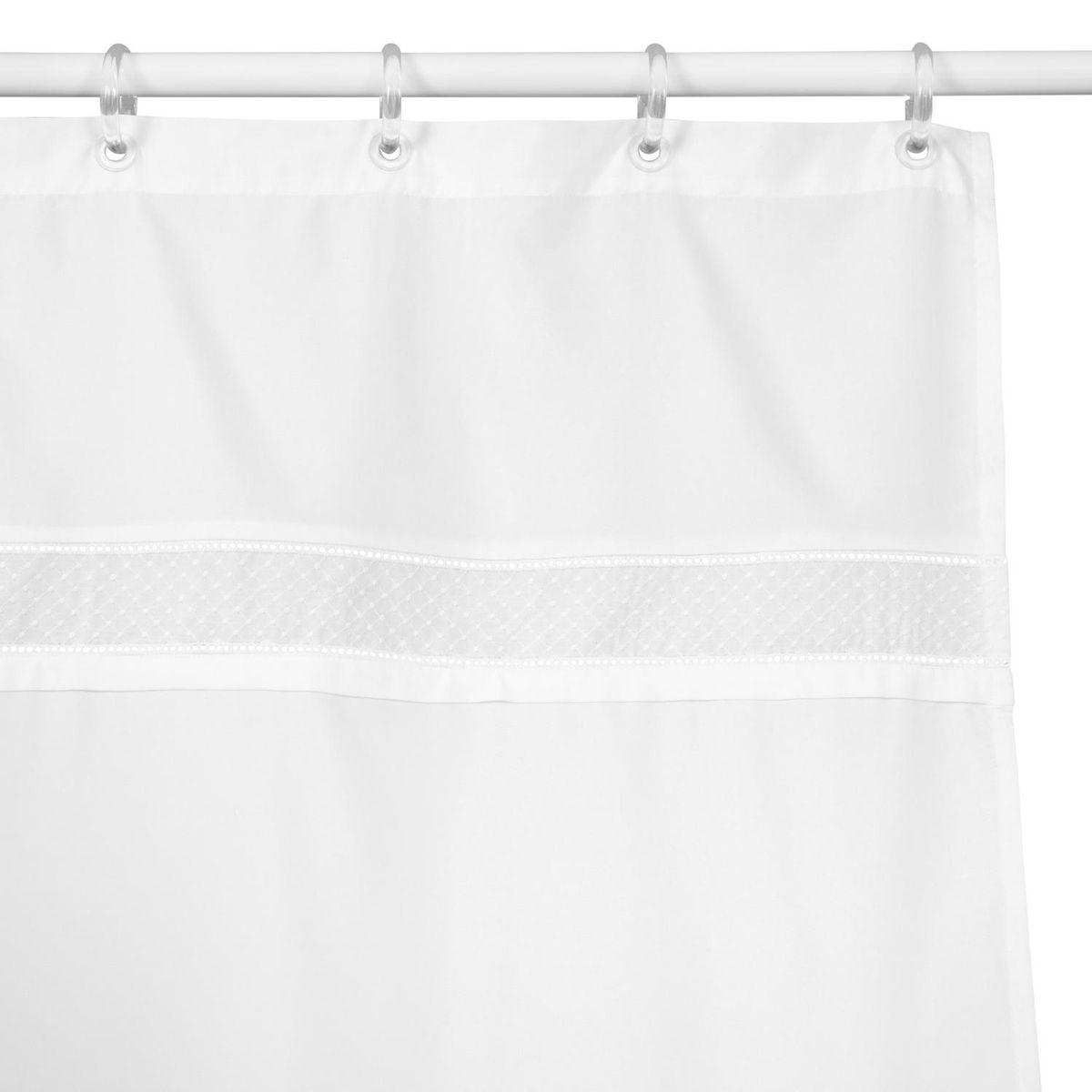 INES JOHNSON - Cortina de baño minerva 180x180 cm