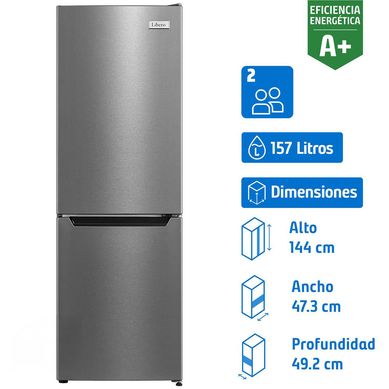 Refrigerador frio directo bottom 157L