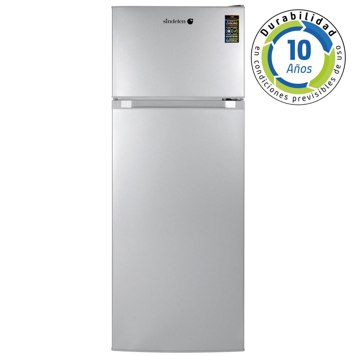 Refrigerador Top Freezer Frío Directo 206 Litros Inox RD-2020SI, marca SINDELEN - Foto Principal