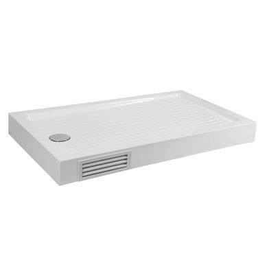 Receptculo c/desague 1100x700 mm incluye panel de registro a 16 cm