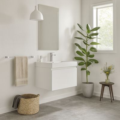 Imagen 2 del producto Toallero barra 60cm cromo