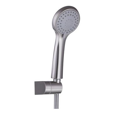 Ducha fono con soporte de ducha y flexible 170 cm cromado